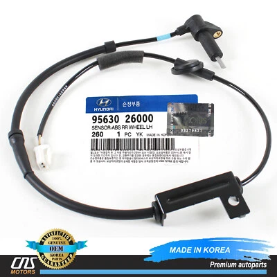 GENUINE ABS Wheel Speed Sensor REAR LEFT for 2001-2006 Santa Fe 9563026000⭐⭐⭐⭐⭐ - Image 1 of 4