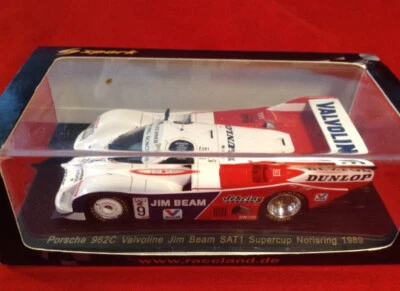1/43 SPARK  MODEL - PORSCHE 962C - VALVOLINE JIM BEAM  - SUPERCUP NORISRING 1989 - Immagine 1 di 4