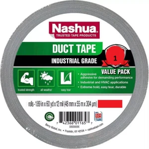 Nashua Duct Tape 12 Mil Thick 2" x60 Yard 1 Per Pack - Picture 1 of 1