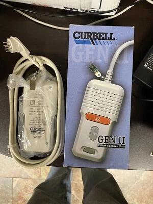 Totalmente Nuevo En Caja Curbell GEN2 Almohada Altavoces Enfermera Llamada TV Control Remoto 309SE-003 Foto 1 de 4