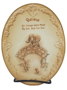 Precious Moments Believe Wall Plaque  - Picture 1 of 7