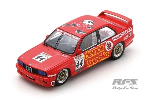 BMW M3 E30 Roland Ratzenberger BTCC Thruxton 1988 1:43 Spark - Bild 1 von 1