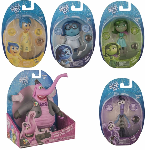 Disney Pixar Inside Out Collectors 5 Figure Set NEW Includes Musical Bing Bong Cover