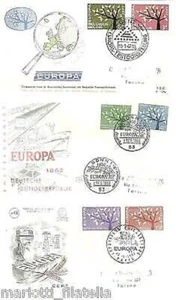 FDC Europa Cept -vintage Complete 1962 - 18 FDC - 39 Val - Picture 1 of 1