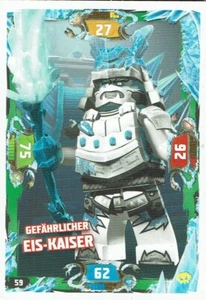 Lego Ninjago Series 5 - Next Level - Card TCG No. 59 Dangerous Ice Emperor - Picture 1 of 1