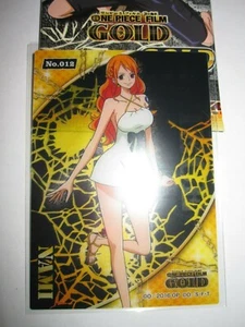ONE PIECE FILM GOLD CARD N°012 ENSKY 2016 NAMI JAPANESE RARE NEAR MINT - Picture 1 of 2