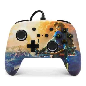 Controlador con cable mejorado PowerA para Nintendo Switch - Hyrule Hero - Imagen 1 de 7