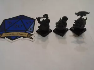 x3 Nani Musicisti Miner Thunderer Warrior Battle for Skull Pass Warhammer AoS - Foto 1 di 3
