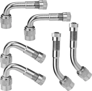 6er Pack Ventilschaftverlängerungen, 45 Grad 90 Grad 135 Grad Schrader Reifenventil - Bild 1 von 2