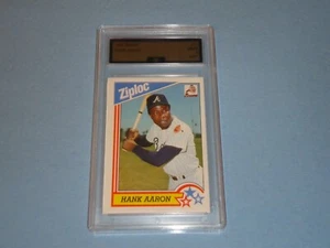 1992 Ziploc Baseballkarte Hank Aaron # 11 Klasse bewertet 9 neuwertig 4307 - Bild 1 von 3