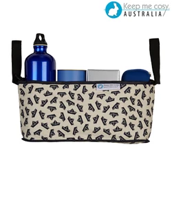 Keep Me Cosy™ Pram Organsier, Stroller Caddy Bag - Navy Boat - Bild 1 von 5