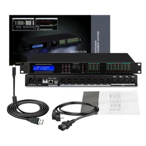 Professional 4-Channel Audio Processor 4-IN 8-OUT Support USB Debugging ot25 - Picture 1 of 3