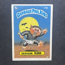 Garbage Pail Kids UK Mini Original 1986 Berserk Kirk 116b