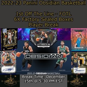 David Roddy 2022-23 Panini Obsidian Basketball FOTL 6X Box Player BREAK #1