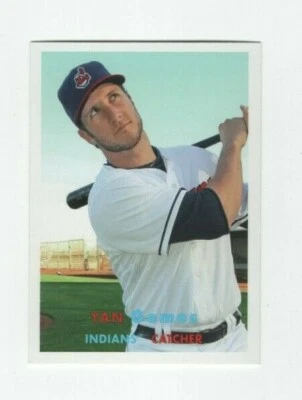 2015 TOPPS ARCHIVES RETRO 1957 YAN GOMES CLEVELAND INDIANS #51 - Image 1 of 3