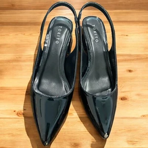 Tokito Abbey Heeled Shoes In Black Patent US7 (SH1570) - Picture 1 of 4