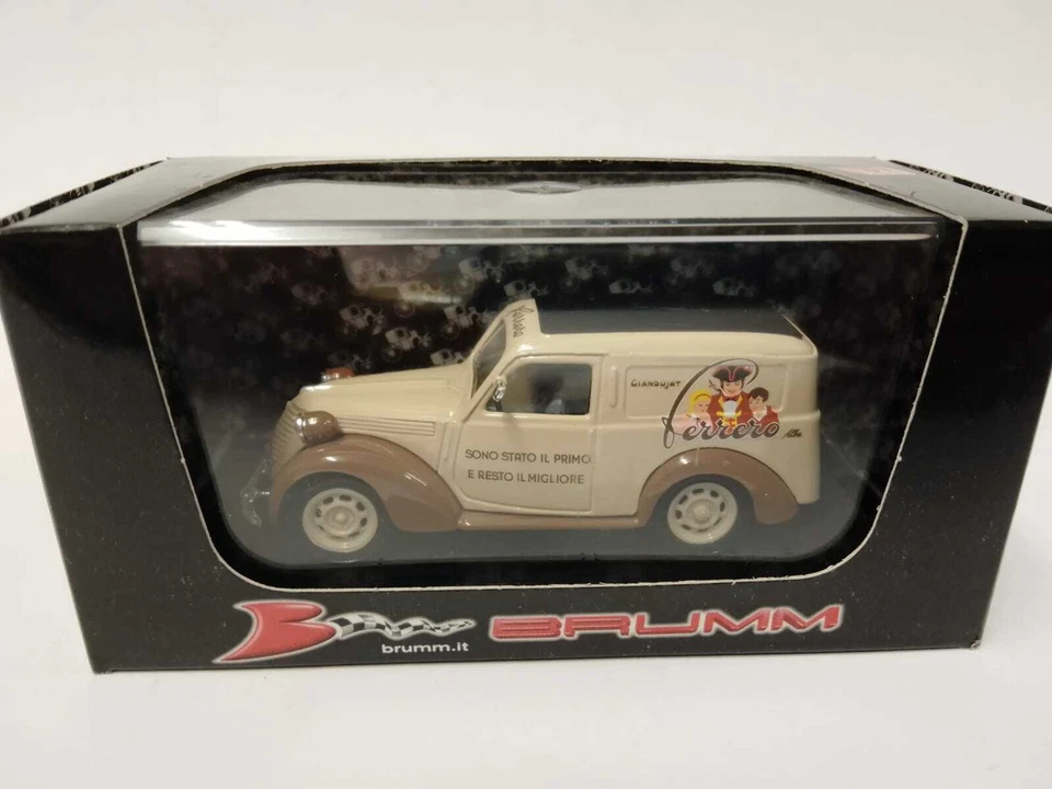 Fiat 1100 Furgone Ferrero 1950 1 43 Brumm