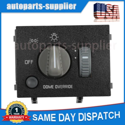Headlight Headlamp Switch 93443101 for Chevy K1500 GMC C1500 C2500 C3500 - Image 1 of 4