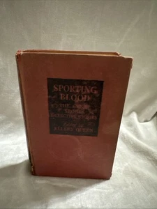 Sporting Blood (1942 1st Ed) | Sports Mystery Anthology by Ellery Queen - Bild 1 von 12