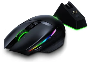Razer Basilisk Ultimate HyperSpeed RGB Wireless Gaming Mouse & Charging Dock - Picture 1 of 7