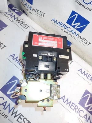 SQUARE D Lighting Contactor 8903SV011 200 amp 3 Phase 600V + 480 Coil CON611 - Image 1 of 4