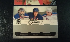 Henrik Lundqvist Marc Staal Marian Gaborik NHL 2011 The Cup JERSEY Trios 3 - Picture 1 of 1