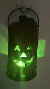 Hängelampe Jack O Laterne Kürbis Halloween Herbst Licht LED Wohndeko - Bild 1 von 10