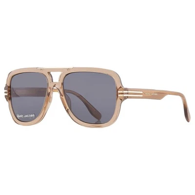 Gafas de sol Marc Jacobs grises Navigator para hombre MARC 637/S 0HAM/IR 58 MARC 637/S Foto 1 de 4