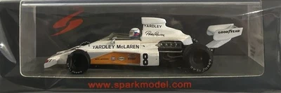 SPARK 1/43 S7144 McLaren M23 Ford-Cosworth #8 1st British GP 1973 Peter Revson - Photo 1/4