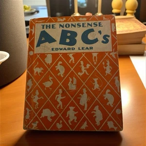 The Nonsense ABC's by Edward Lear 1937 Children’s Book Cute Illustrations - Imagen 1 de 10