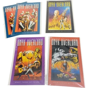 ONYX OVERLORD Moebius' Airtight Garage Complete Set Parts 1-4 Comic Lot COT - Picture 1 of 6