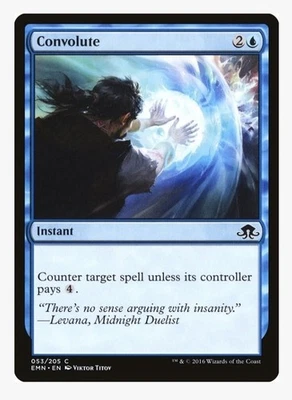 MtG Four (4) X Convolute EMN 053 Eldritch Moon Playset - Magic the Gathering - Image 1 of 2