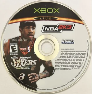 NBA 2K3 (Microsoft Xbox, 2002) NUR DISC | OHNE TRACKING | M888 - Bild 1 von 1