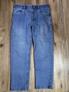 Scandia Woods Men's 36M Inseam 30”Straight Leg Relaxed Denim Jeans 6 Pocket - Picture 1 of 10