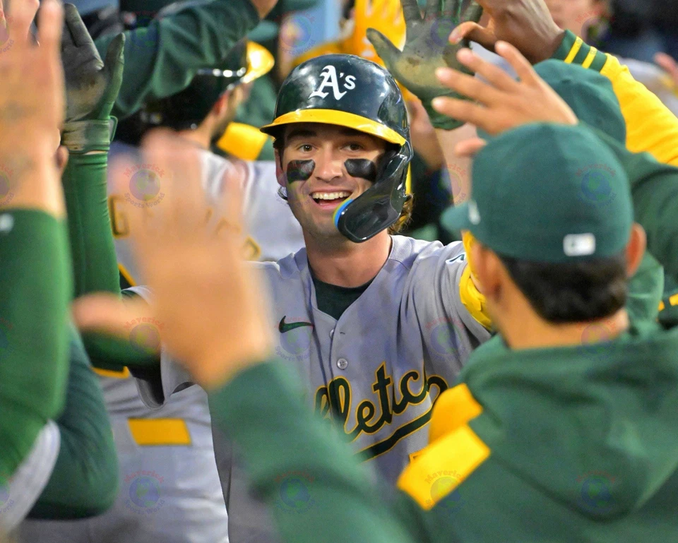 8x10 Photo JACOB WILSON Oakland A’s Athletics All Star MLB AL ROY Rookie - Image 1 of 1