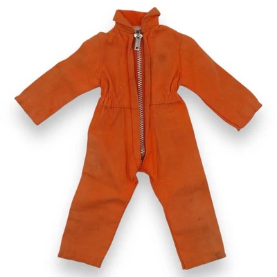 Vintage GI Joe Action Pilot Orange Jumpsuit Hong Kong #7800 No Tabs Hasbro - Image 1 of 4