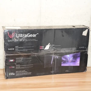 Open Box - LG UltraGear 32" OLED 4K 240Hz / 480Hz 0.03ms Gaming Monitor 32GS95UE - Picture 1 of 4