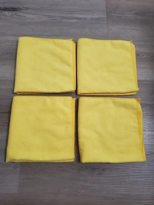 Kirkland Ultra Peluche 16" x 16" Microfibra Coche Auto Hogar Limpieza Toallas Cantidad 4 Foto 1 de 2