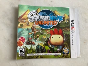 Scribblenauts Unlimited | Nintendo 3DS | Solo arte en caja - Imagen 1 de 3