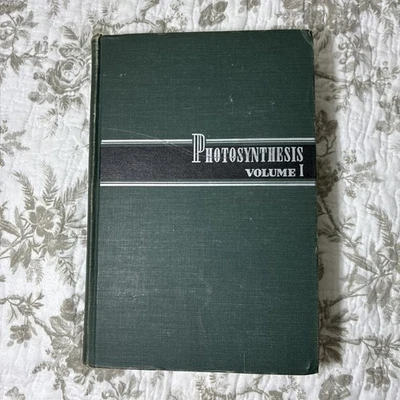 Photosynthesis Vol 1 - Rabinowitch (HC 1945) Foto 1 de 2