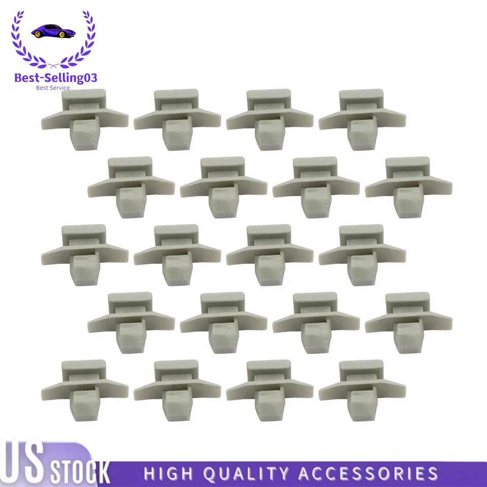 20 un. Para Honda Coche Arco Rueda Guardabarros Acampanado Moldura Borde Abrazadera Clips Nuevo Foto 1 de 4