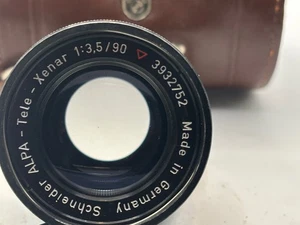 NEUWERTIG - ALPA Schneider Alpa-Tele-Xenar 90mm f3.5 mit Originalgehäuse - Bild 1 von 5