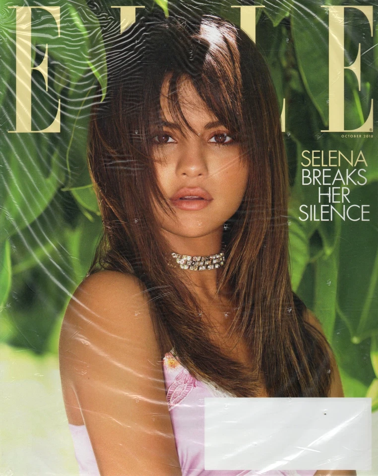 ELLE Magazine October 2018 Selena Gomez Breaks Her Silence NEW - FACTORY SEALED - Image 1 of 1