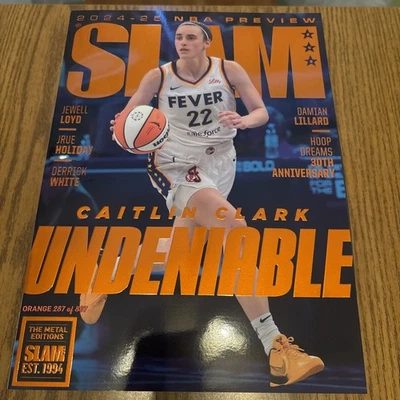 ORANGE METAL: SLAM 252 Magazine - CAITLIN CLARK Indiana Fever 287/867 - Image 1 of 4