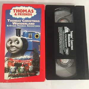 Thomas & Friends Christmas Wonderland VHS Tape - Ships Free with Tracking - Foto 1 di 2