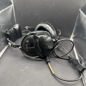 Roanwell Military Aviation Headset & Microphone  For Parts AS-is - Bild 1 von 9