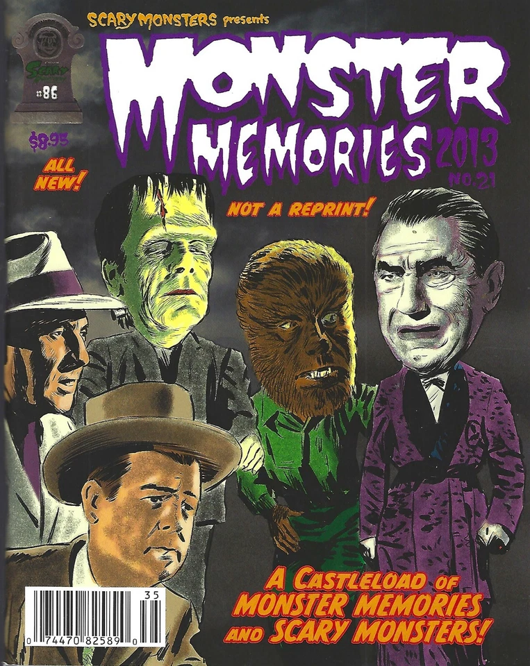 SCARY MONSTERS MAGAZINE-86-ABBOTT AND COSTELLO MEET FRANKENSTEIN-FJA-KOLCHAK - Image 1 of 1