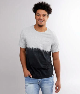 Sovereign Code Mens Size Medium Segundo T-Shirt Short Sleeves Dip Dye Black 1265 - Image 1 of 4