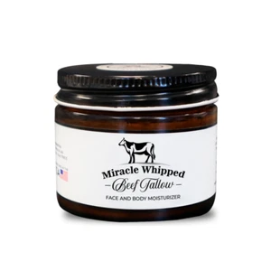 Whipped Beef Tallow 2oz Face and Body Moisturizer 100% Grass Fed - Picture 1 of 6