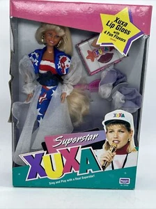 Superstar XUXA 1993 Rose Art #22000 Brillo Labial con 4 Sabores Divertidos NUEVO CAJA SELLADA - Imagen 1 de 5